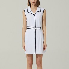 SportHaley Hailey Golf 女款搭扣腰帶重點翻領連身裙 HUAKD1026