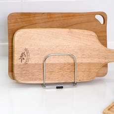 4BNK 全不鏽鋼砧板架, 銀色, 1個