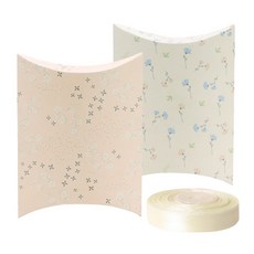 indi.k 半月形禮盒 中號 銀河 15入 + 普羅旺斯 15入 + 奶油色緞帶 22.8m, 銀河, 普羅旺斯, 1套