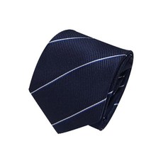 M-Scope 雙色條紋自動拉鍊領帶 MN341