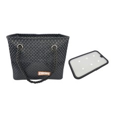 Beaurator 方形網眼沐浴袋 黑色, 1個