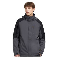 男性胸前口袋亮點防風外套 KR 109