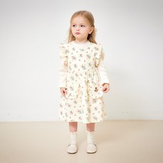 mollimelli 女童用 Petit Bebe 層次感連身裙