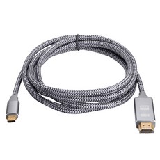TENKYO USB-C轉HDMI線, 1.8m, 灰色的