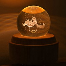 레나에너지 오르골 무드등 어린왕자, 하울의 움직이는 성 OST