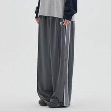 어반에이지 남녀공용 벌룬핏 커브드 라인 트랙 팬츠