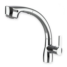 GLOBALST水槽廚房水龍頭單孔噴槍側面高級B, 1個