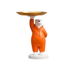 真理 簡約北極熊收納托盤 橢圓形, B款