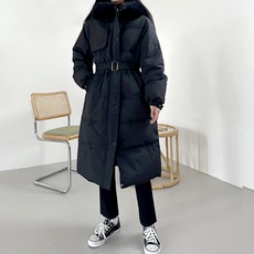 jalbba jean 女款Akara長版羽絨棉外套