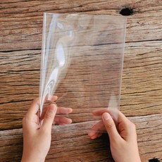 MONOLIKE A5 筆記本 PVC 透明書套, 6個, 透明