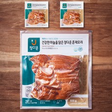 정다운 마늘담은 훈제오리 1등급, 600g, 1개