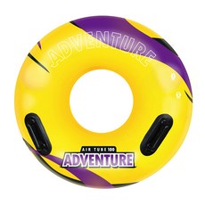 Winnie Cony冒險雙層泳圈 100, 1個, 黃色+黑色+紫色