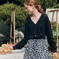 ZERO STREET 女款Le ZERO標誌吊墜夏季開襟衫