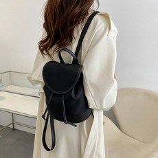 SORIDAL 女用瑪丘牛津布日常肩背後背包, 黑色