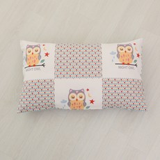 BEAUTE HOUSE 枕套 貓頭鷹款, 混色