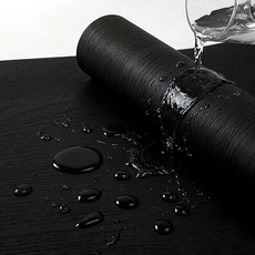 시트나라 페인티드우드 무늬목 시트지, 블랙 블랙