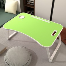 라운드 테두리 손잡이 홀더 책상, 베이직 그린