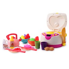 Yorikok Jorikuk 兒童主廚蒸氣飯鍋家家酒遊戲套組, 混合顏色, 1個