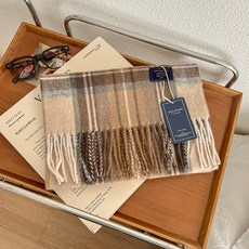 소니오 클래식 겨울 따뜻한 목도리 머플러