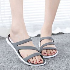 女士簡約網狀沙灘涼拖鞋