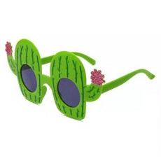 Mood Point 趣味水果造型派對太陽眼鏡 仙人掌, 混合色, 1個