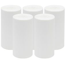 보온왕 단열 호스 배관 보온 테이프 화이트, 5개