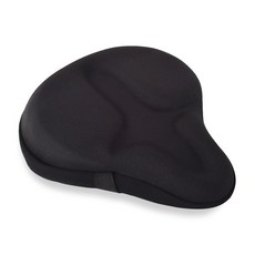 Naya Style自行車凝膠坐墊 QN-39, 黑色的, 1個