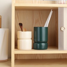 妙喵米 現代經典陶瓷餐具筒 2件組 FM183, 1套, 混和色