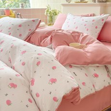 언헤브 홈 이불커버, J 딸기