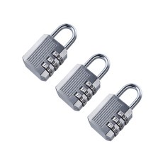 3位數密碼掛鎖, 3個