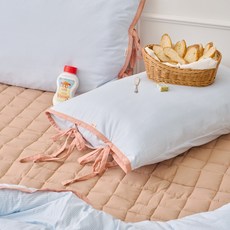 Modern House ON 雪酪時光蝴蝶結枕頭套