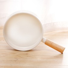 요기쏘 반려동물 초대형 후라이팬 세라믹 식기, 화이트, 1개