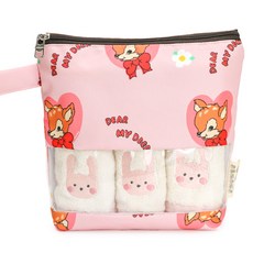 세맘스 방수 투명 TPU 수건 파우치, 마이디어