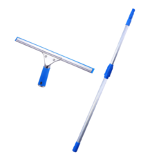 제이지 외벽 유리창 청소용 밀대 + 스크럽 세트, 1세트