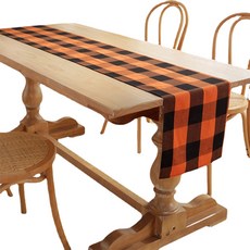 Maket Gamseong 經典萬聖節桌布, 1個, 格紋, 30 x 180 cm