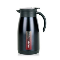 domus 一鍵式不鏽鋼保溫水壺, 1000ml, 混色