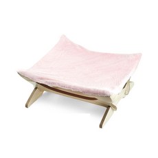 失敗者貓天然木吊床冬季床, 粉色的