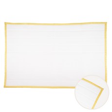 두봉봉 유아용 냉감 포르페 미끄럼방지 논슬립 쿨매트, 옐로우, 1개