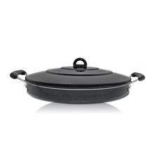 EUGENE TOSCO 多功能雙耳淺型料理鍋+鍋蓋組, 40厘米, 1套