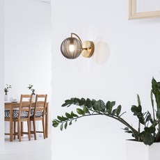 Hit照明 氣氛1燈壁燈 F31086, 黑色 (F31086BK)