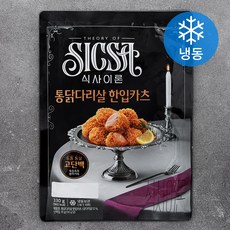 식사이론 통닭다리살 한입카츠 (냉동), 330g, 1개