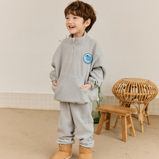 TaBLiER 兒童 Aitasup 拉絨上衣和下裝套裝
