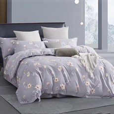 J-bedtime 床寢時光 萊賽爾天柔絲被套 PM7764M, 雅致花夜
