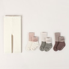 HAPPY PRINCE 嬰兒素色緊身褲+保暖襪4件組