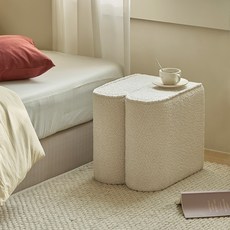 maisondecommema 吐司凳, 白色, 1個