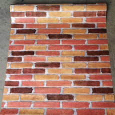 秘密花園 磚塊型 黏貼式 磁磚壁紙, 莫斯科磚