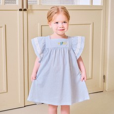 mollimelli 女童款夏日天使連身裙