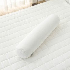 SERAGIO Inix Bella 仿貂超細纖維圓形身體抱枕套 含枕芯, 象牙白