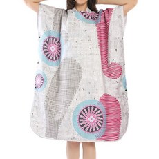 Sonio 圖案插畫連帽沙灘巾與浴袍 80 x 105 cm, TYPE 15, 1個