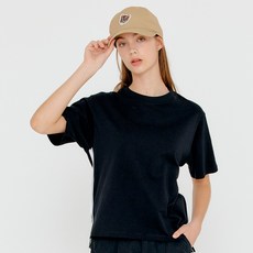 제너럴아이디어 남녀공용 컬러 바이어스 통기성 반팔 티셔츠 S22D05003